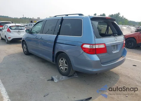 2007 Honda Odyssey Ex-L from USA, damaged, VIN 5FNRL38697B115247